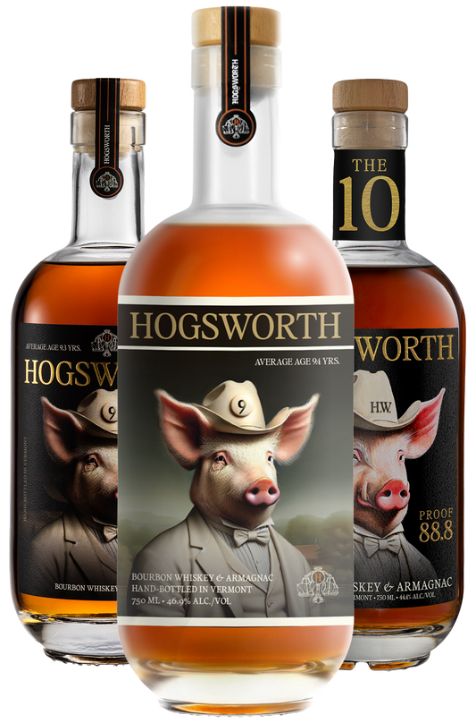 Hogsworth 3x 750ML (Batch 01, 02, and The 10)