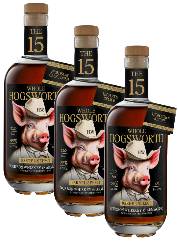 Hogsworth The 15, 3x 750ML (High Hog)