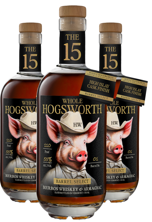 Hogsworth The 15, High Islay Cask Finish 750ML
