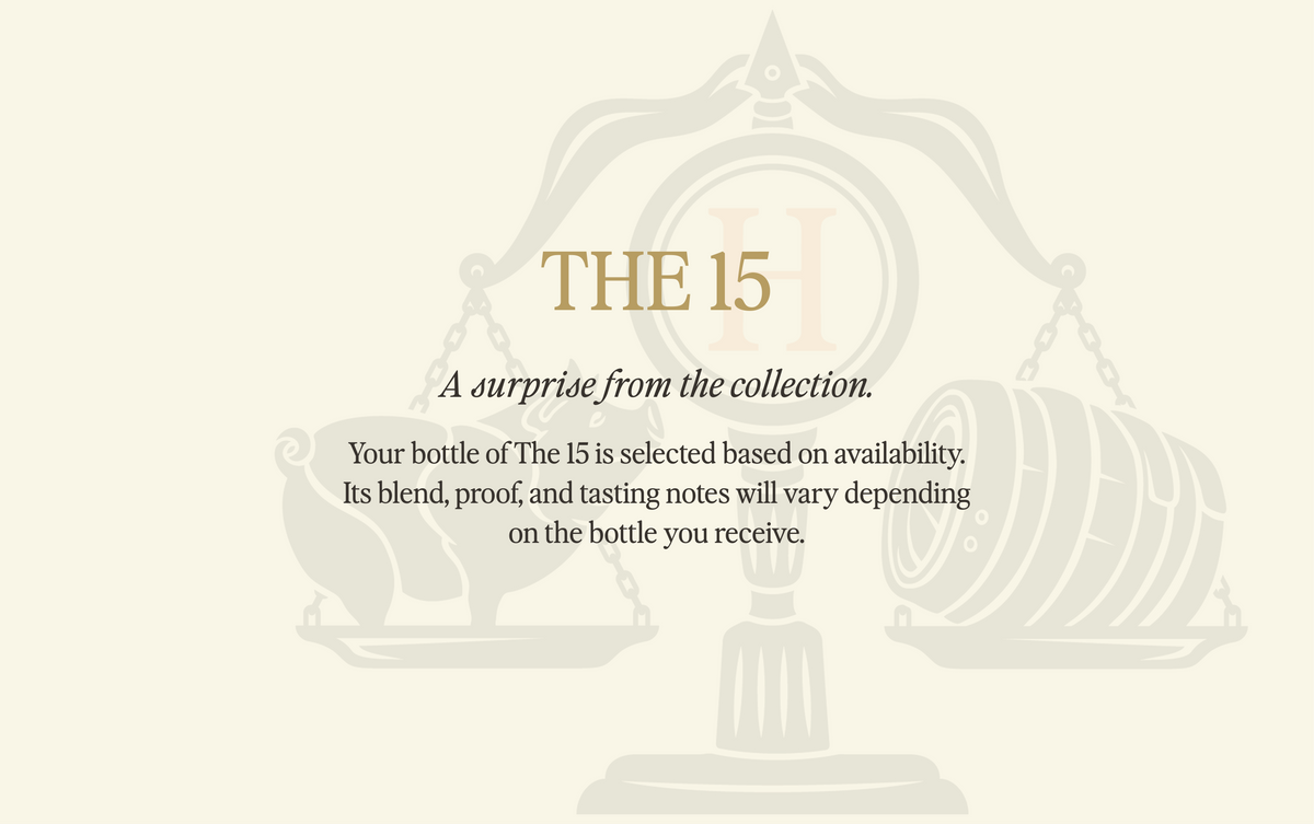 The 15 selection varies