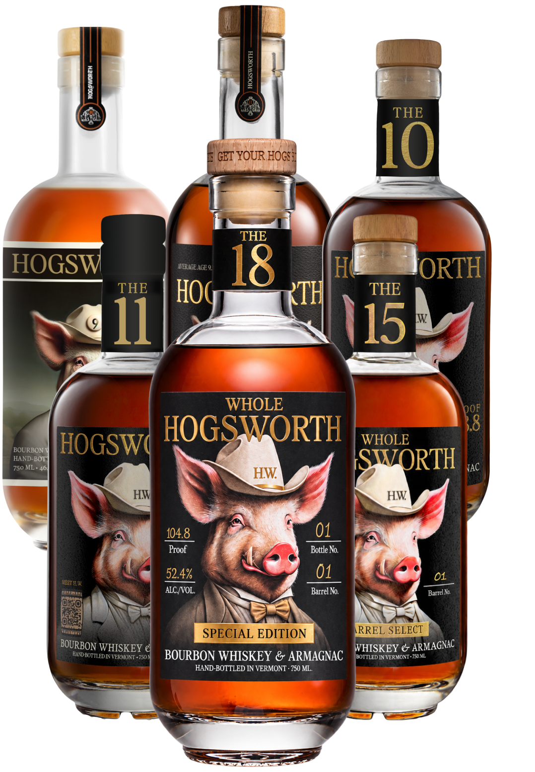 Whole Hogsworth The 18 (Super Pack)